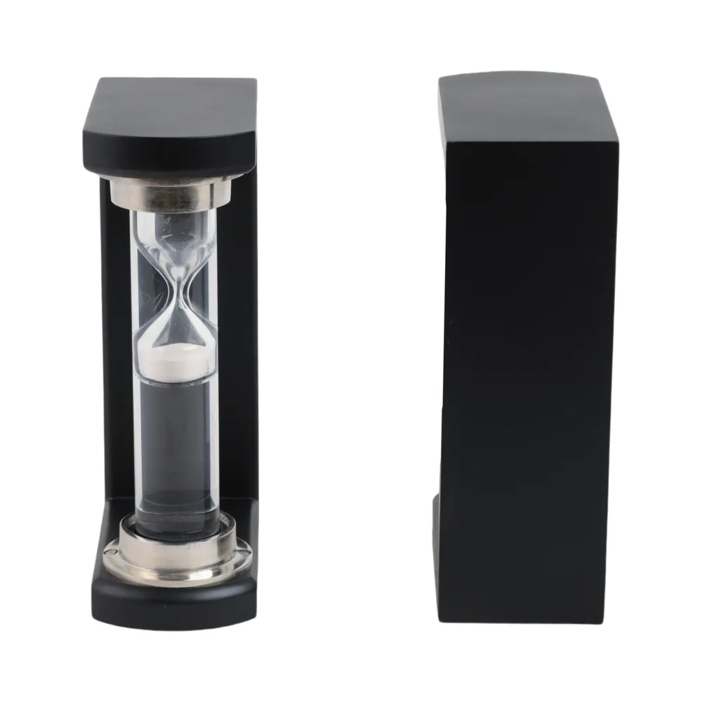 RAFEMOOR SET OF 2 BLACK BOOKENDS 8 (IN)