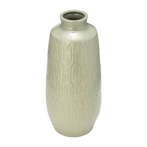 BECKLAKE GREEN VASE 15 (IN) 4