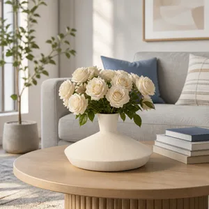 FELIXWAY WHITE VASE 7 (IN) 2
