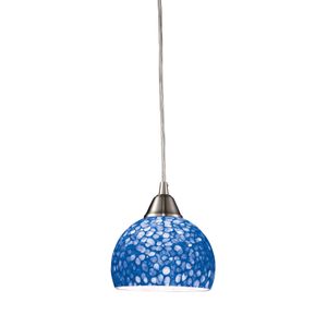 Cira 6'' Wide 1-Light Mini Pendant - Satin Nickel 1