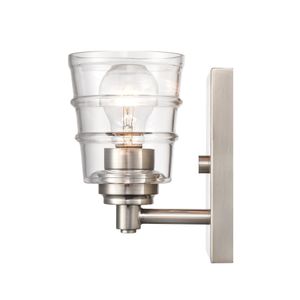Pulsate 4.5'' Wide 1-Light Vanity Light - Satin Nickel 4