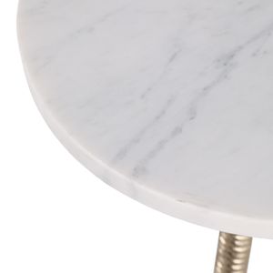 FALTONLEY WHITE ACCENT TABLE 26 (IN) 7