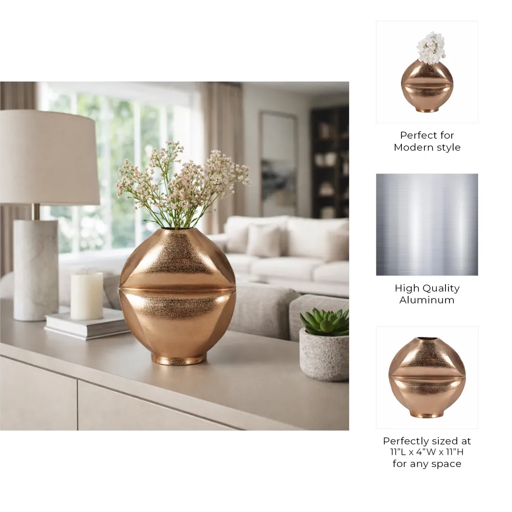 FORBESDALE GOLD VASE 11 (IN)