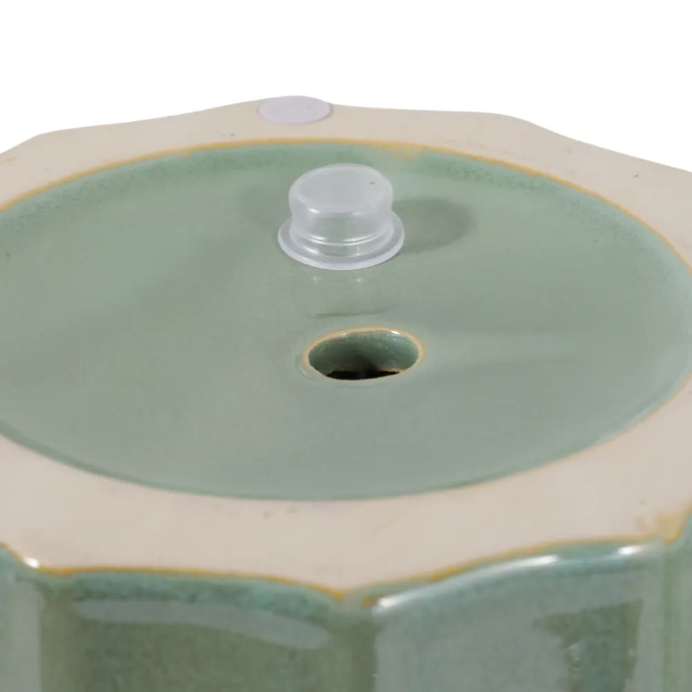 DEANGROVE SET OF 2 GREEN PLANTER 8 (IN)