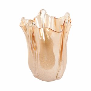 DAXTONROSE TAN GLASS VASE 10 (IN) 1
