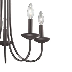 Montgomery 20'' Wide 5-Light Chandelier - Oil Rubbed Bronze 4