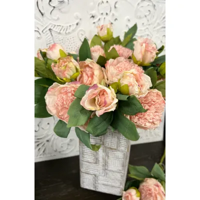 Pink Peony 19in