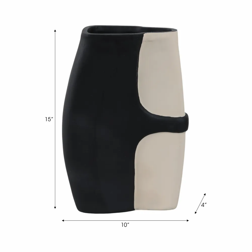 COLVINHOLM BLACK VASE 15 (IN)