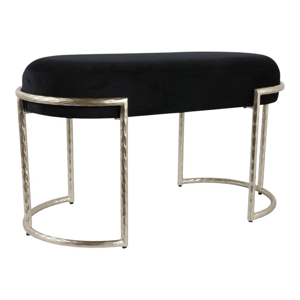 RUBYSTONE BLACK BENCH 19 (IN)