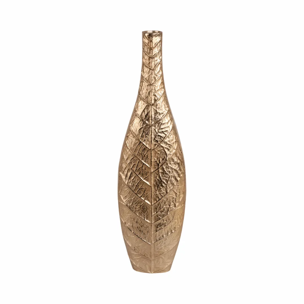 LEOSIDE GOLD VASE 28 (IN)