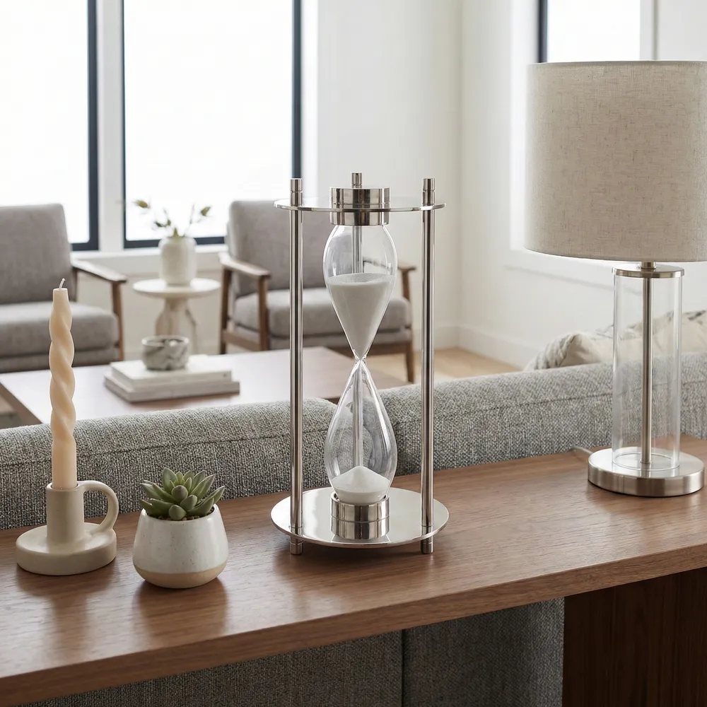 AMBERCREST IVORY HOURGLASS 15 (IN)