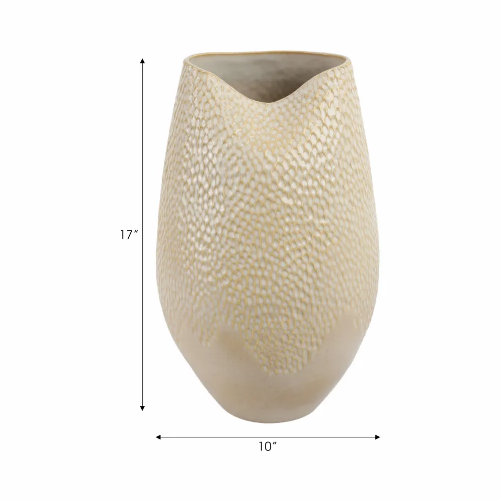 CHESTERMILL CREAM VASE 16 (IN)