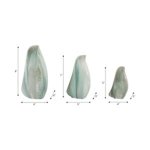 DYLANGROVE SET OF 3 IVORY DECOR 8 (IN) 8