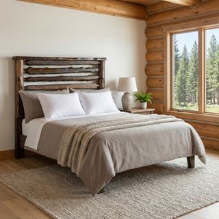 Headwaters Headboard - Queen - Coffee