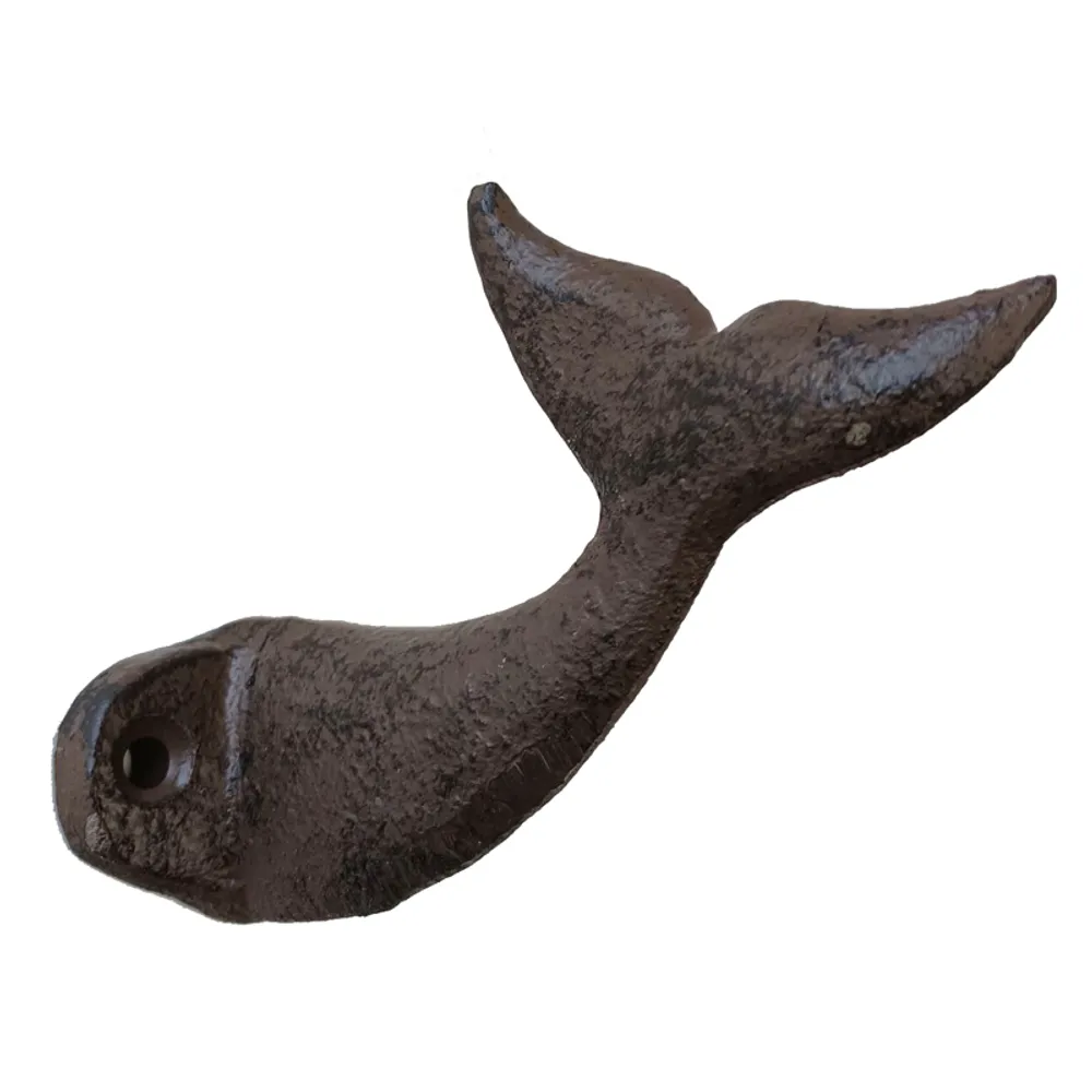 3-3/4" RUST WHALE TAIL HOOK