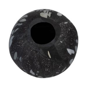 LAYLAHOLM GRAY GLASS VASE 14 (IN) 6