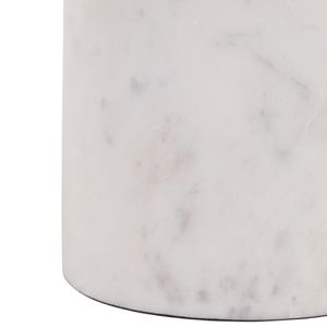 DAMIENBURN WHITE TABLE 25 (IN) 4