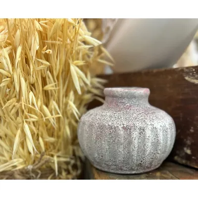 Short Stonewash Vase 3x4in