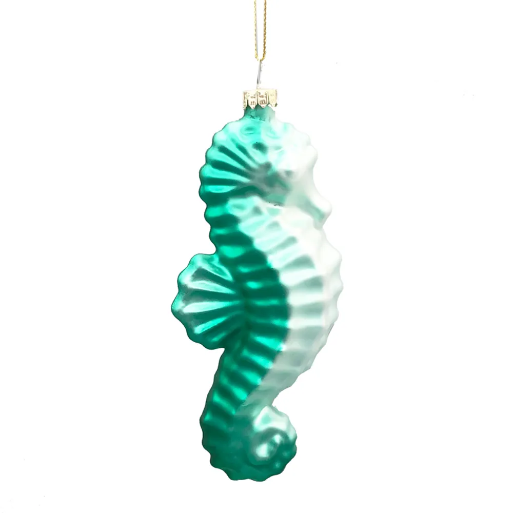 6" SEA HORSE ORNAMENT