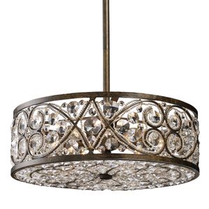Amherst 17'' Wide 6-Light Chandelier - Antique Bronze 3