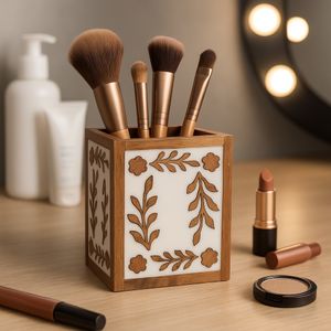 DRAKEHAM BROWN PENCIL CUP 4 (IN) 2