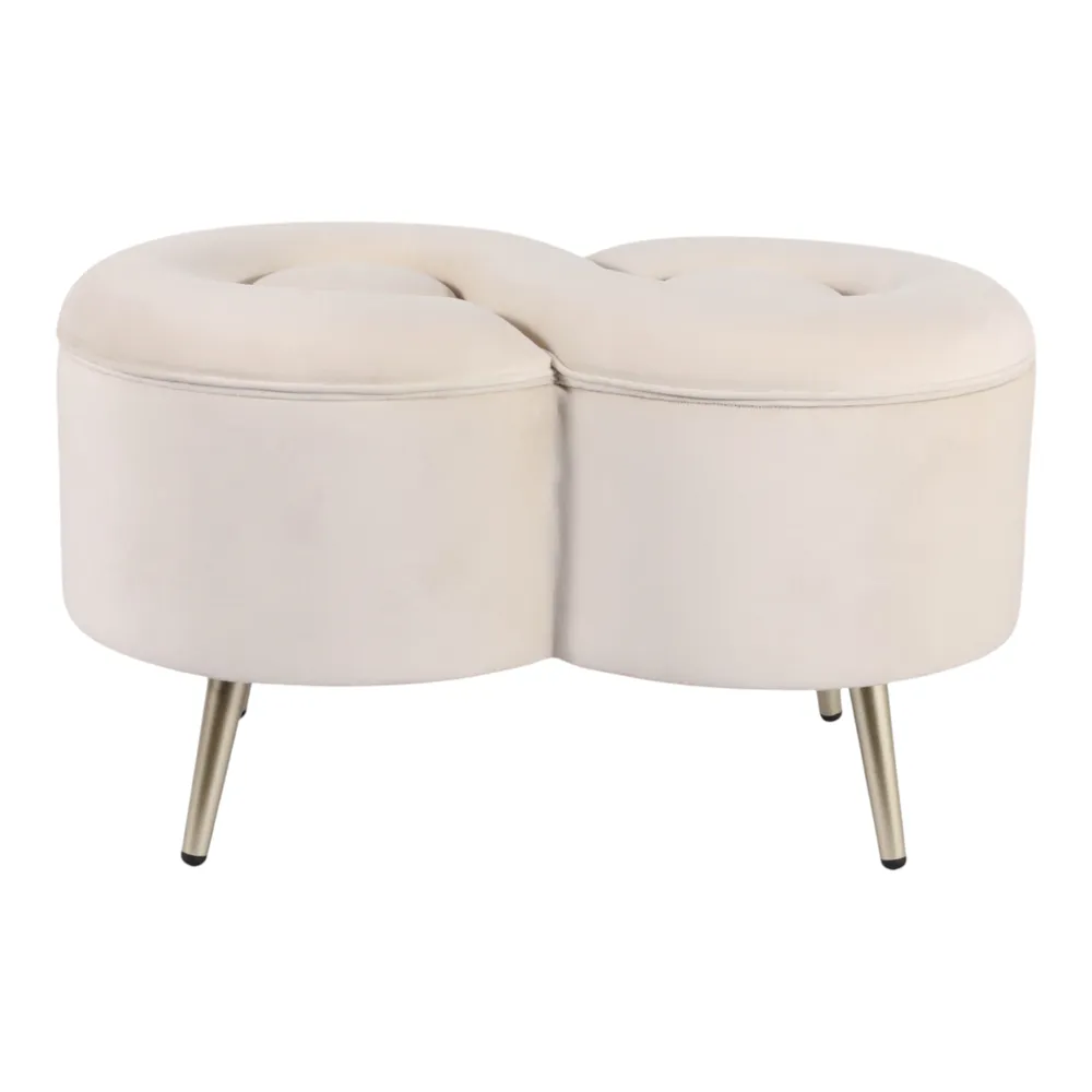 VALLAND WHITE BENCH 16 (IN)