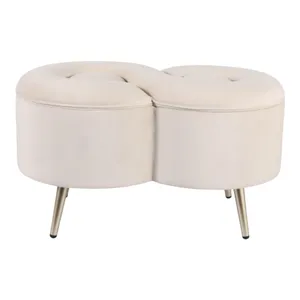 VALLAND WHITE BENCH 16 (IN) 5