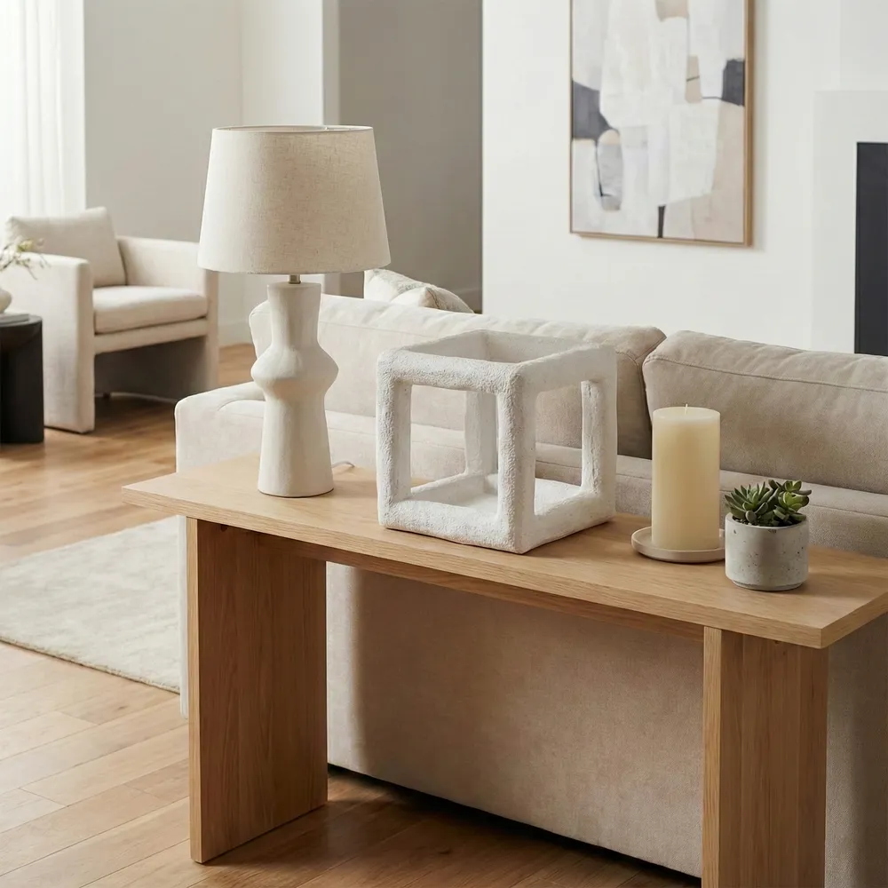 BISHOPRIDGE WHITE DECOR 9 (IN)