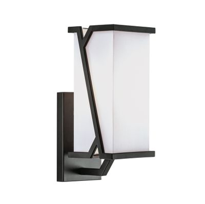 Moiselle 12″ High 1-Light Sconce - Matte Black