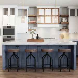 Ice Blocks 6'' Wide 1-Light Mini Pendant - Satin Brass 6