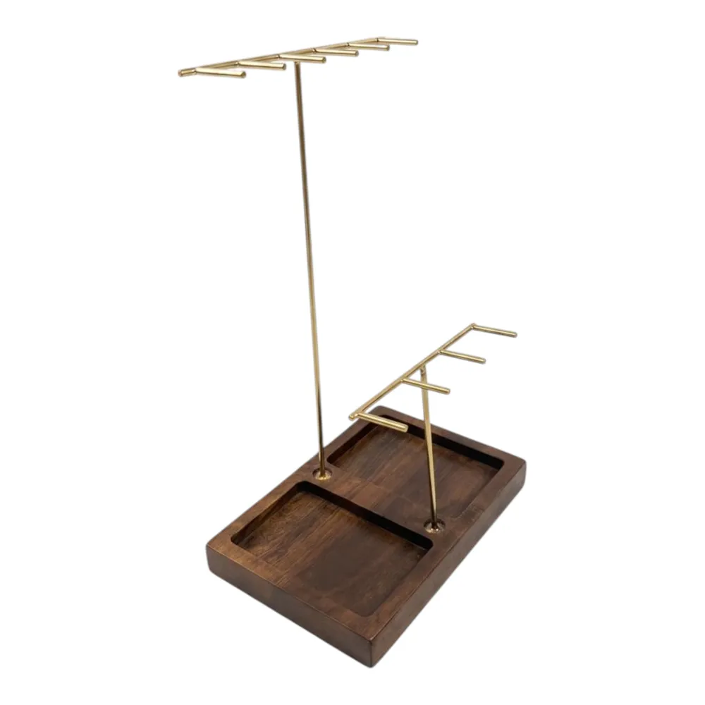 GAIGECREST BROWN JEWELRY STAND 13 (IN)