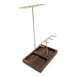 GAIGECREST BROWN JEWELRY STAND 13 (IN) 2