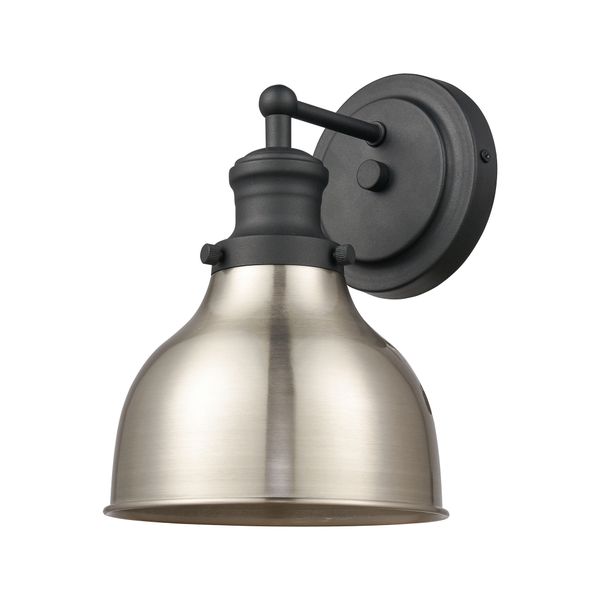 Haralson 10'' High 1-Light Sconce - Charcoal