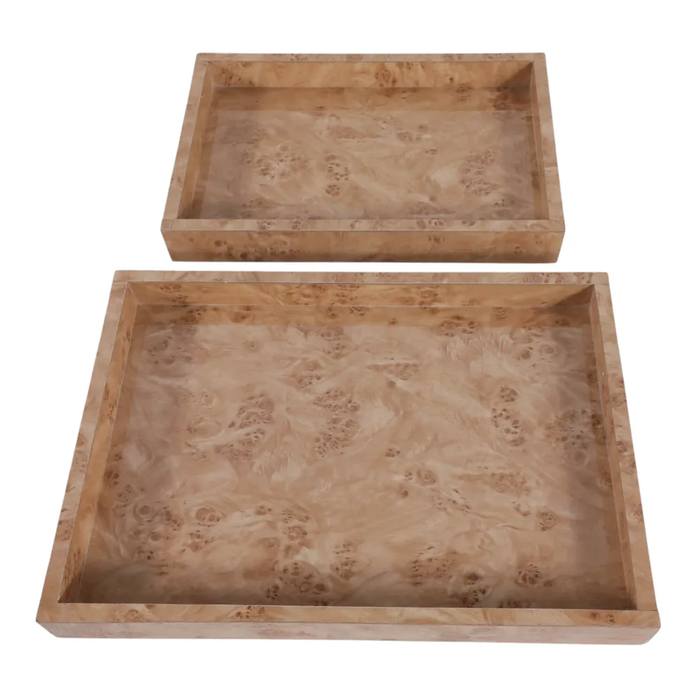CANTONCROSS SET OF 2 TAN TRAY 2 (IN)