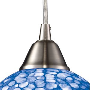 Cira 6'' Wide 1-Light Mini Pendant - Satin Nickel 2