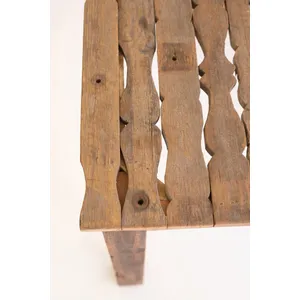 Recycled Truck Wood Dining Table 5