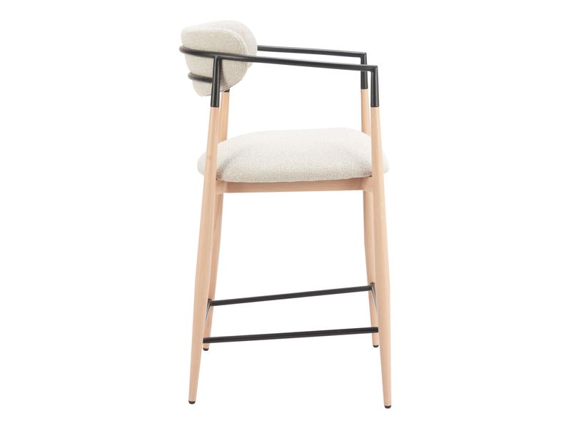 Equinox Counter Stool Oyster Gray & Natural 3