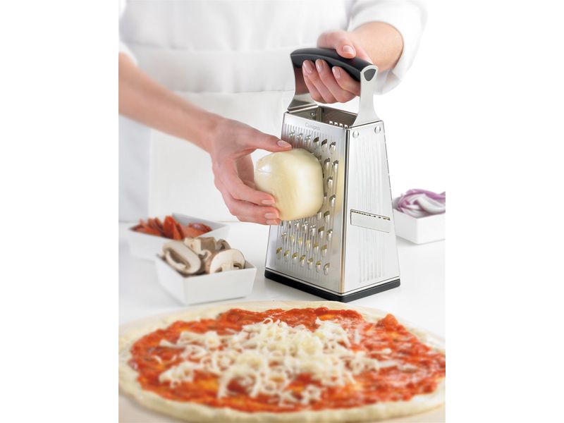 CUISIPRO Grater, 4-Sided Box, SGT, 9.5"/24.1cm, SS 2