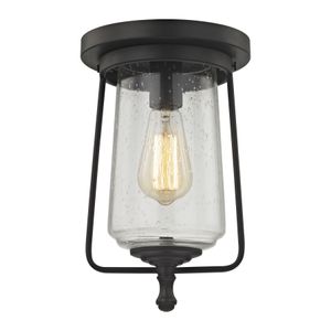 Hamel 8'' Wide 1-Light Flush Mount - Oil Rubbed Bronze 1