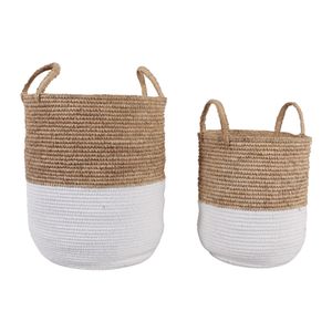 DURBANRIDGE SET OF 2 BROWN STORAGE 23 (IN) 3