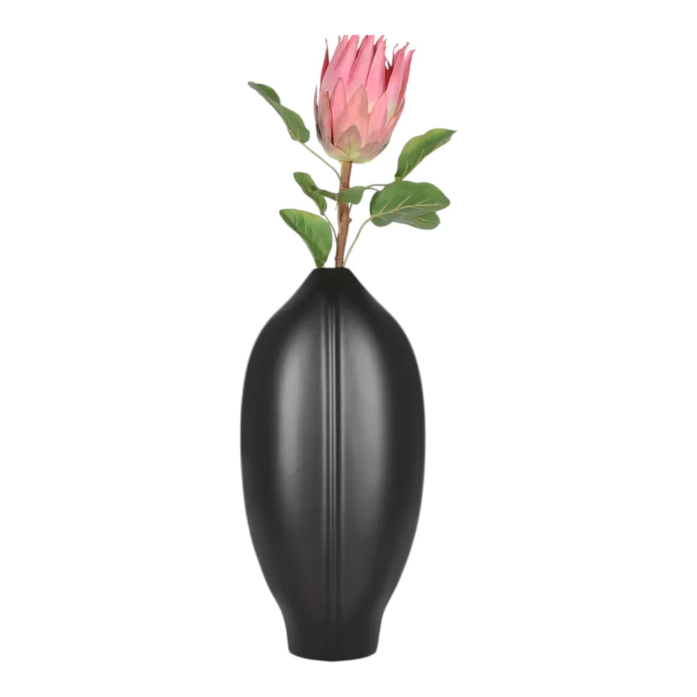 HAYESWOOD BLACK VASE 18 (IN)