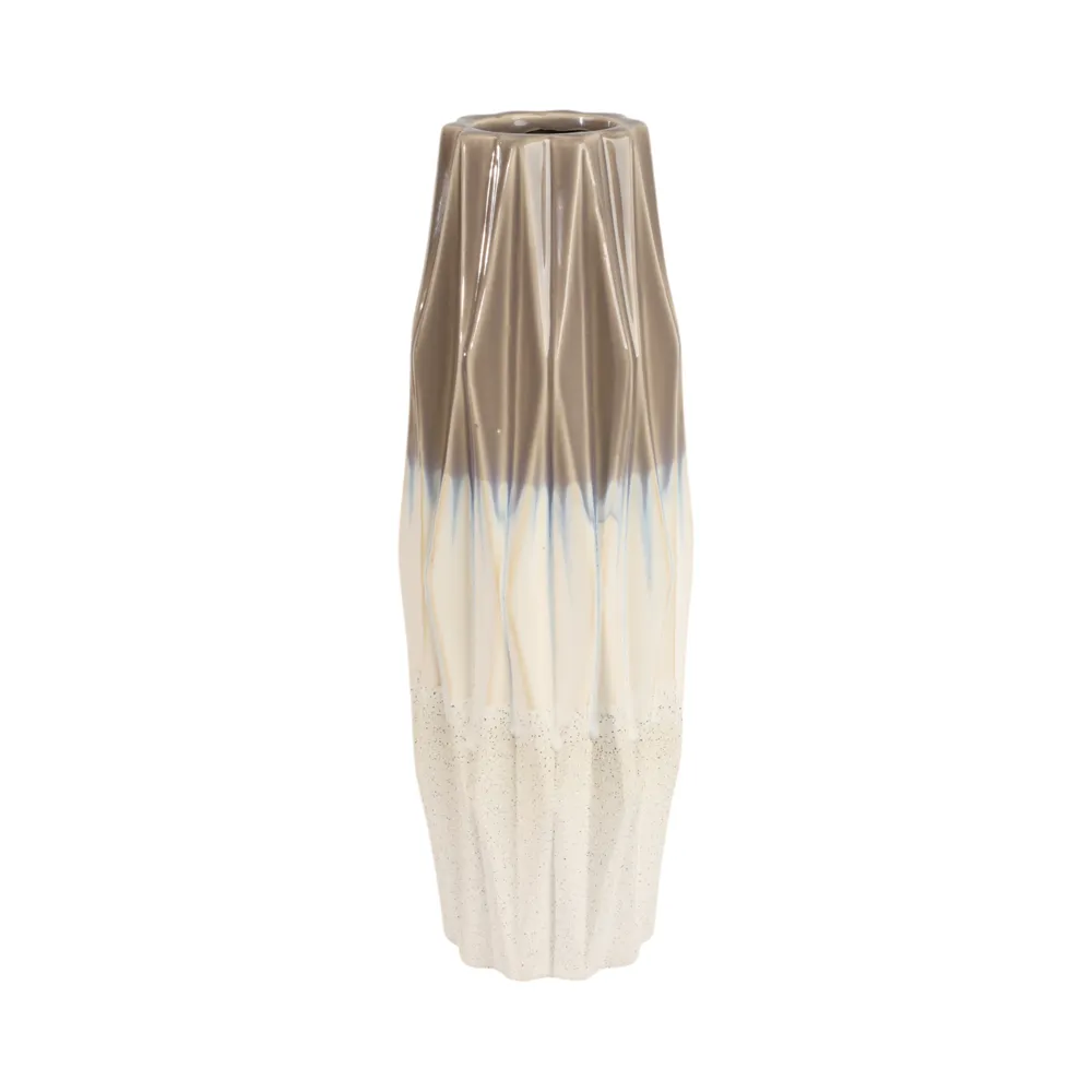 KIRAFORD IVORY VASE 17 (IN)