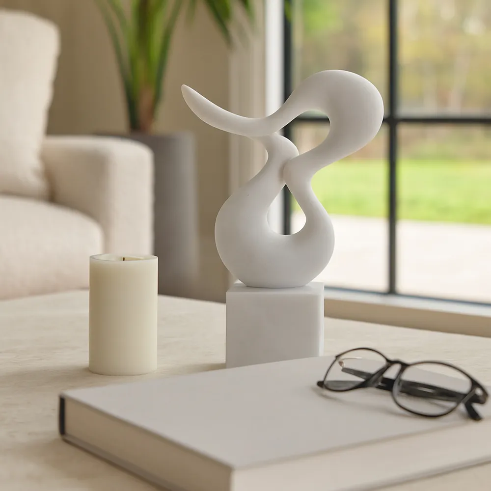 DARRENLAND WHITE DECOR 12 (IN)