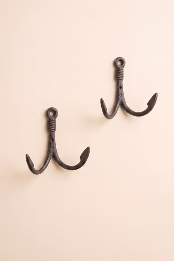 Cast Iron Fishing Hook Hanger