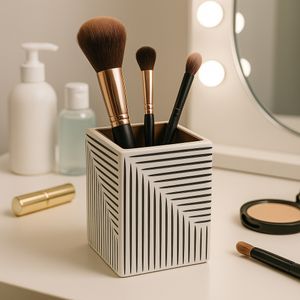 CHLOEBURN BLACK PENCIL CUP 4 (IN) 2