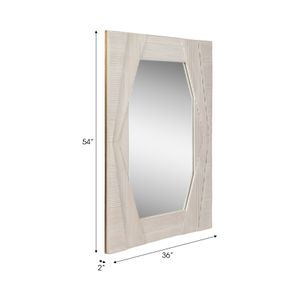 PALMERDALE WHITE MIRROR 36 (IN) 8