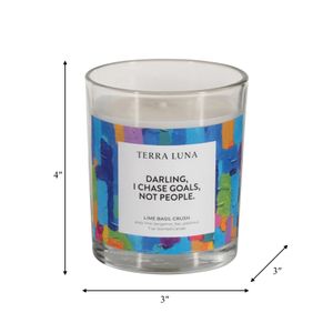 GILBERTMOOR I CHASE GOALS CANDLE 4 (IN) 7