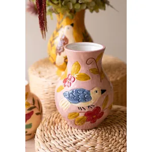 Set of 3 Ceramic Bird Vases 3
