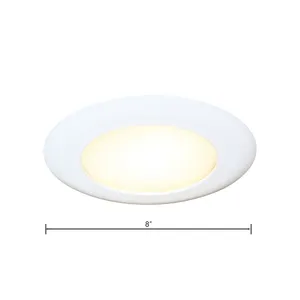 Scope 6'' Wide 1-Light Recessed Light - White 2