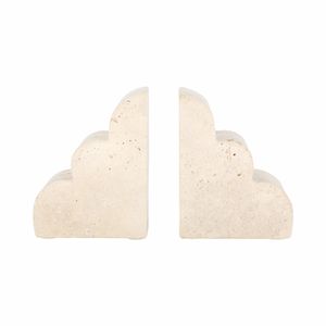 GLASTONHAVEN SET OF 2 TAN BOOKENDS 6 (IN) 1